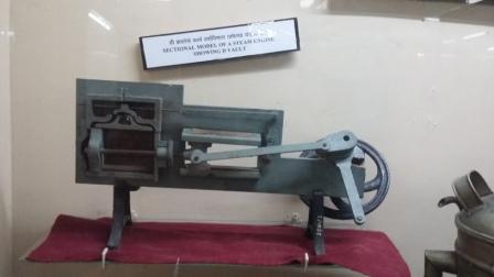 sectional model of steam engine