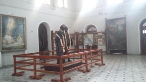 Statue of Gandhiji and Kasturba