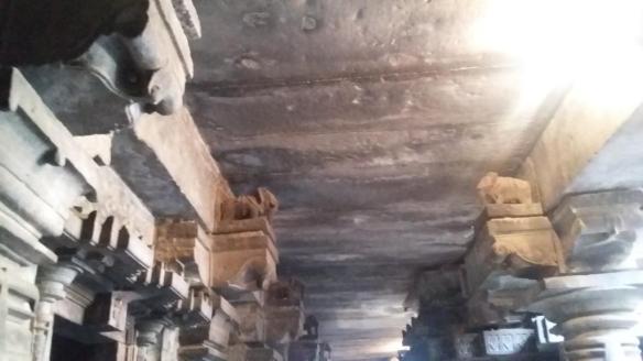 Elephants on pillars