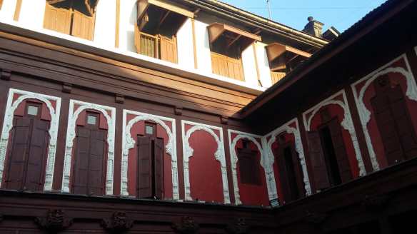 Vishrambaugwada as the evening sets in